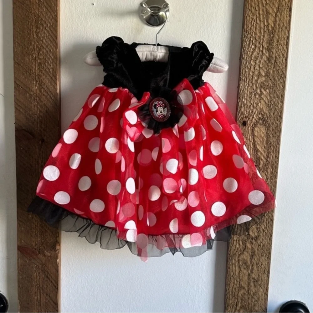 Disney Red and White Polka Dot Mouse Costume - Picture 10 of 14
